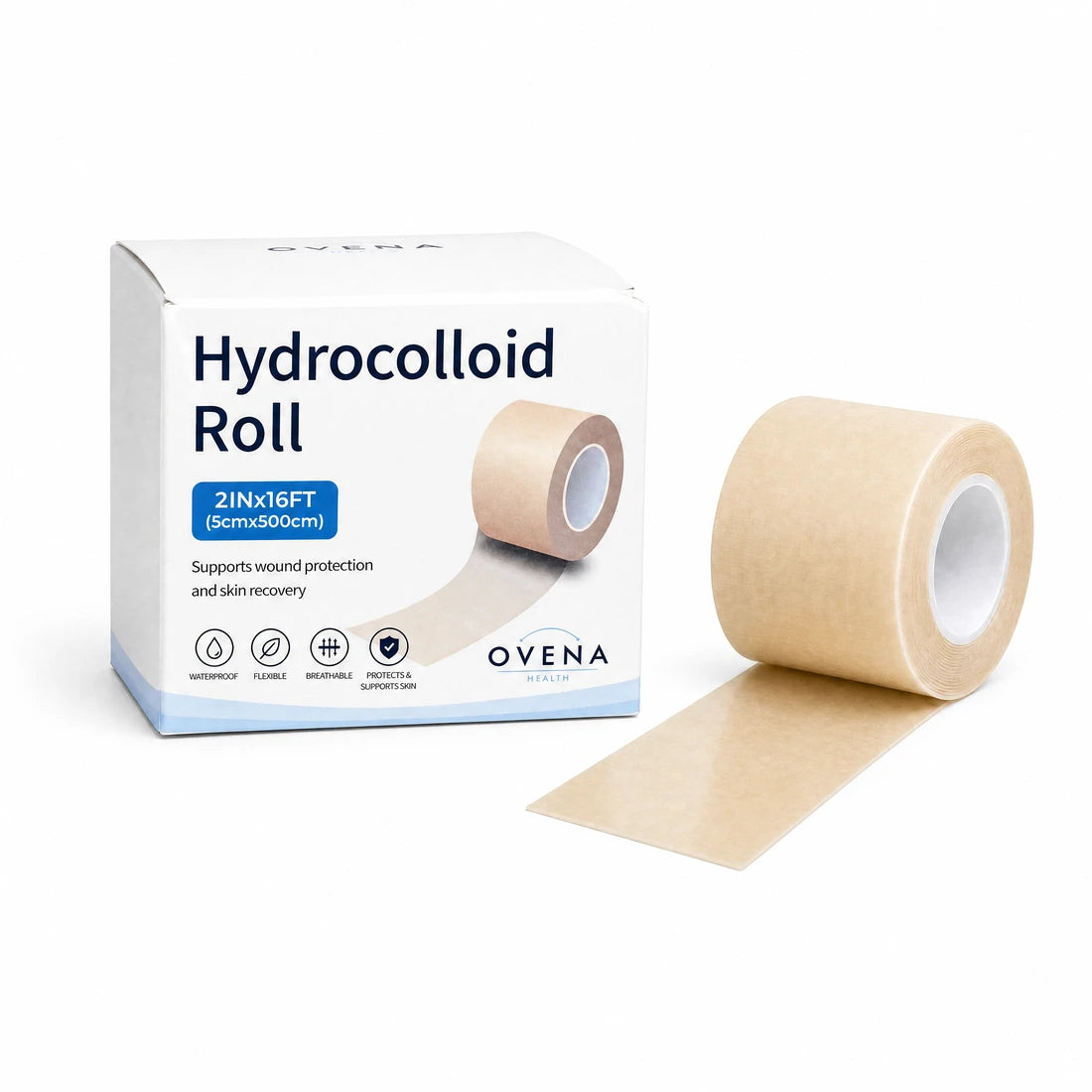 Ovena Hydrocolloid Dressing Roll 2 in × 16 ft