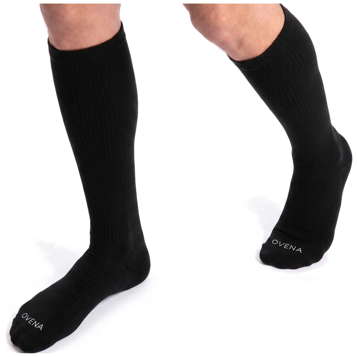 20-30 mmHg Graduated Compression Socks, Knee-High